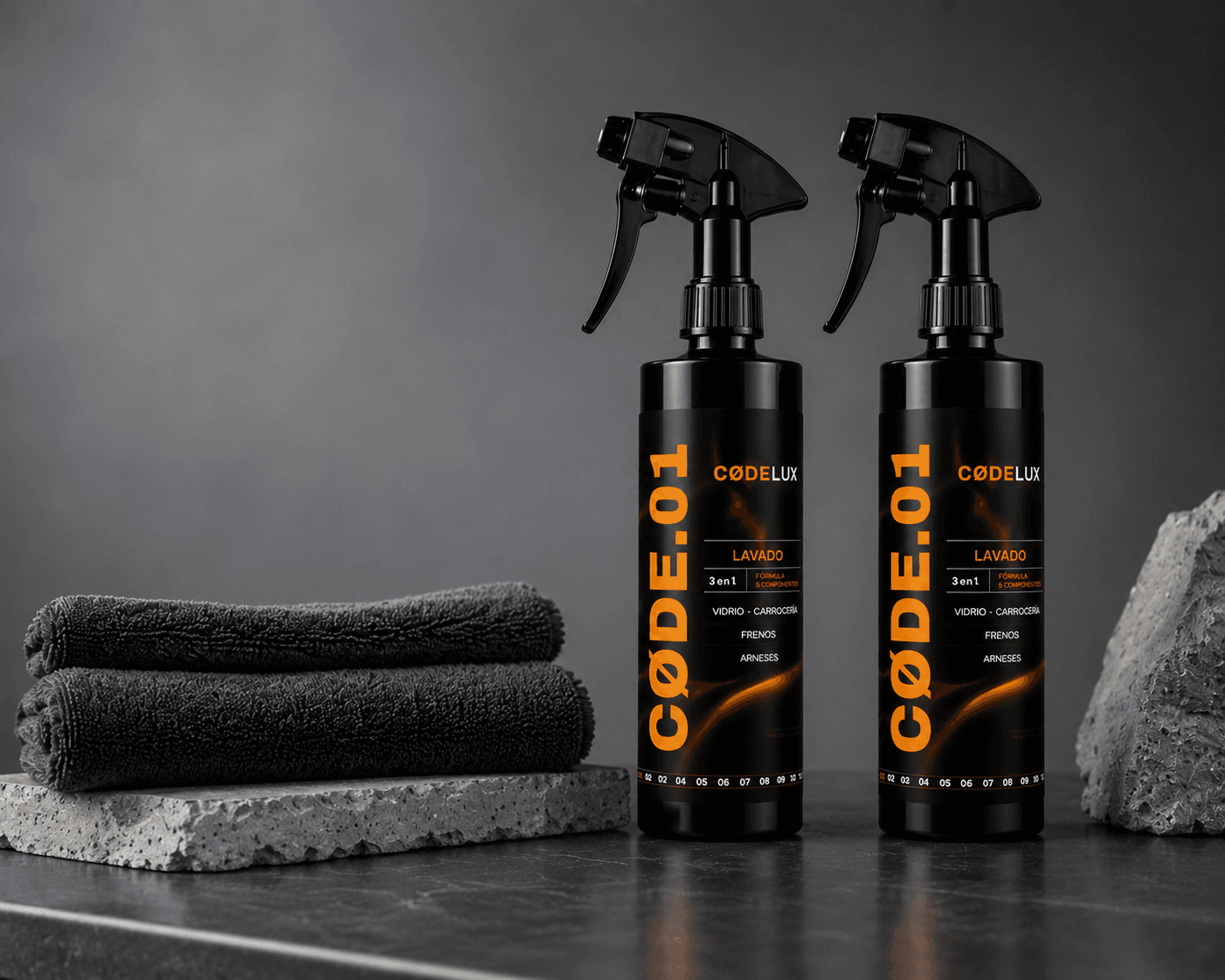 Kit CØDE.01 Dúo | Sistema de Lavado y Protección